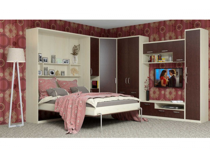 Комплект корпусной мебели со шкаф-кроватью "Ратмир 3" в Санкт-Петербурге